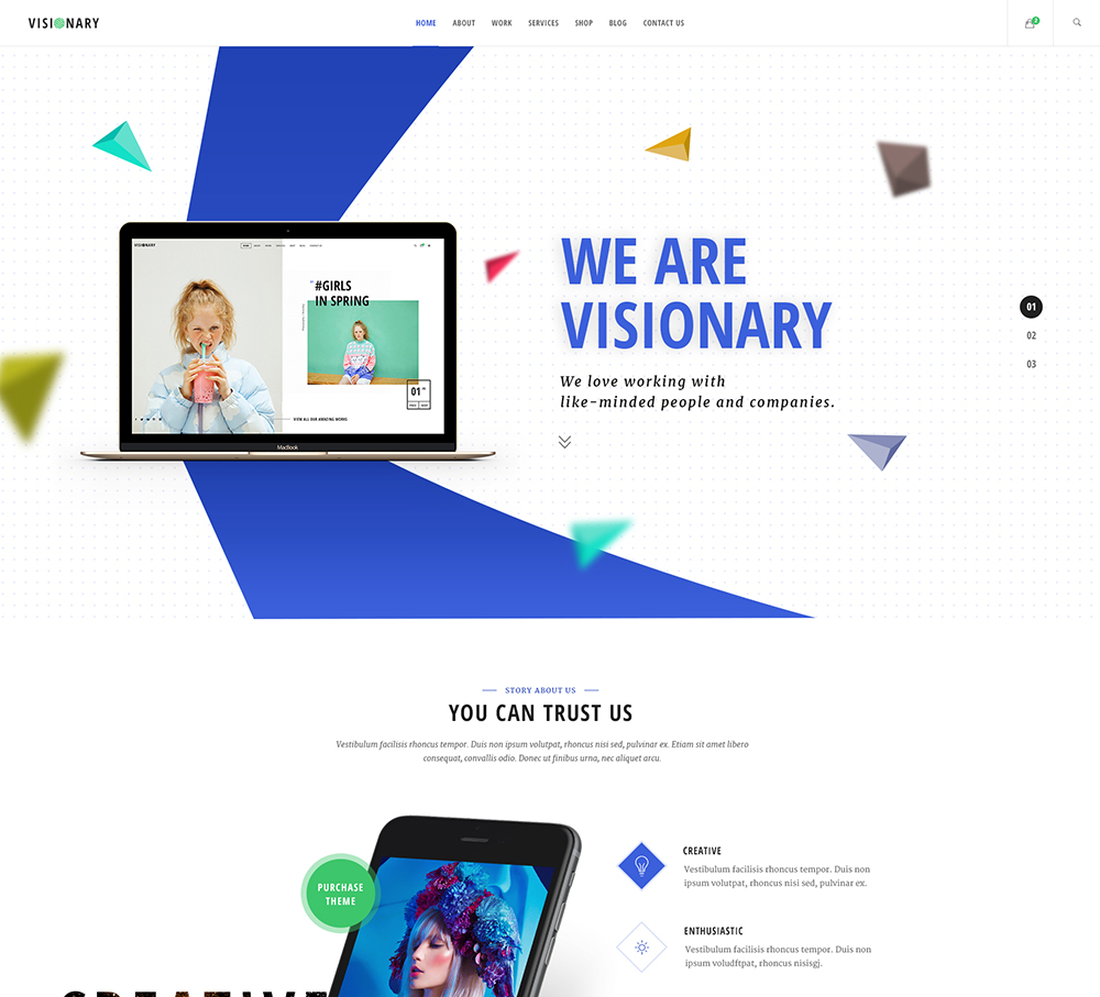 creative agency multipurpose wordpress theme