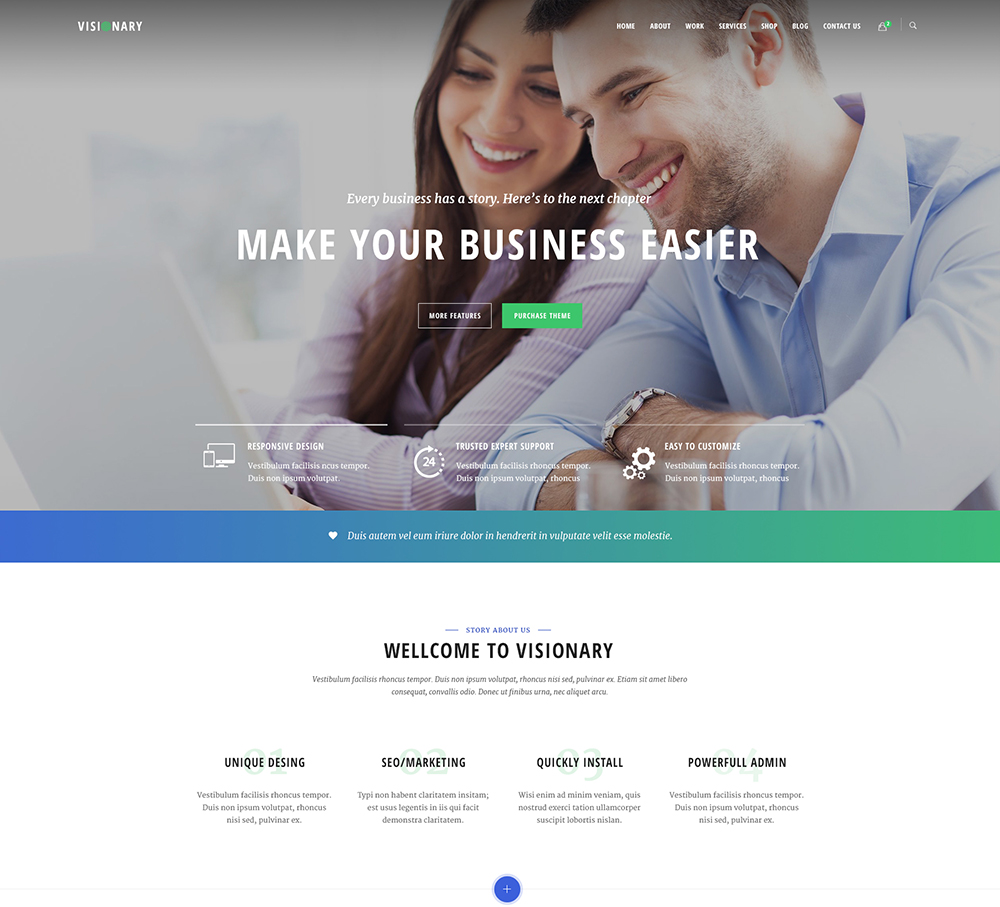 creative agency multipurpose wordpress theme