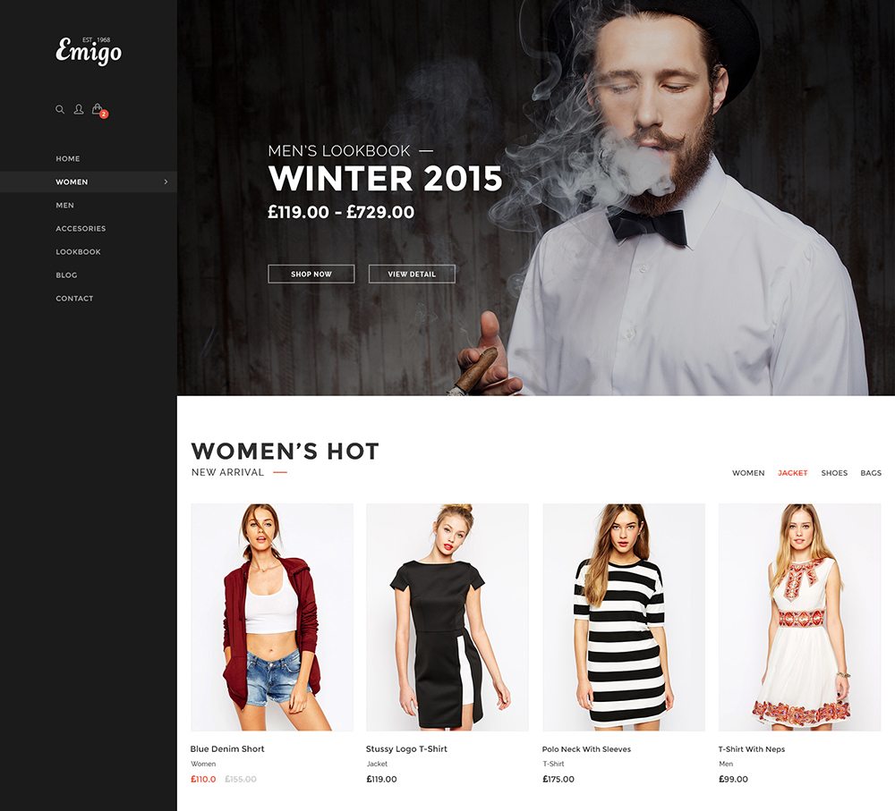 fashion woocommerce wordpress theme