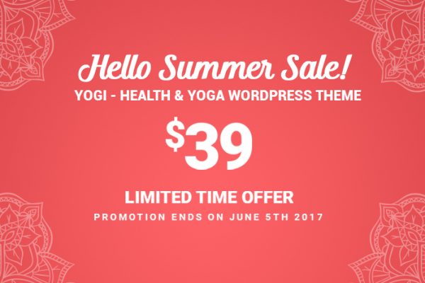 Yoga WordPress Theme