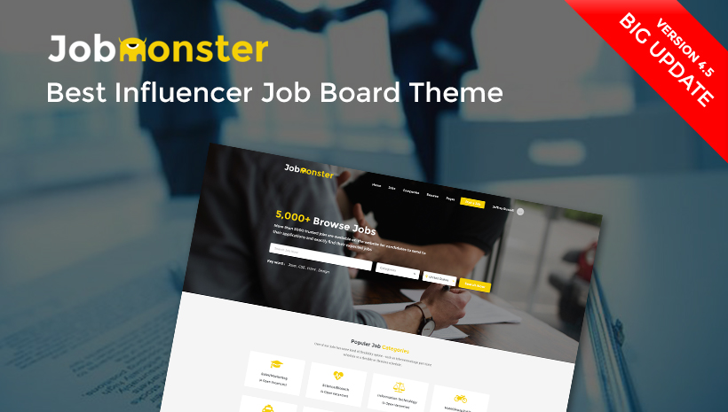 job board theme