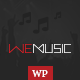WeMusic - Music Band Event WordPress Theme